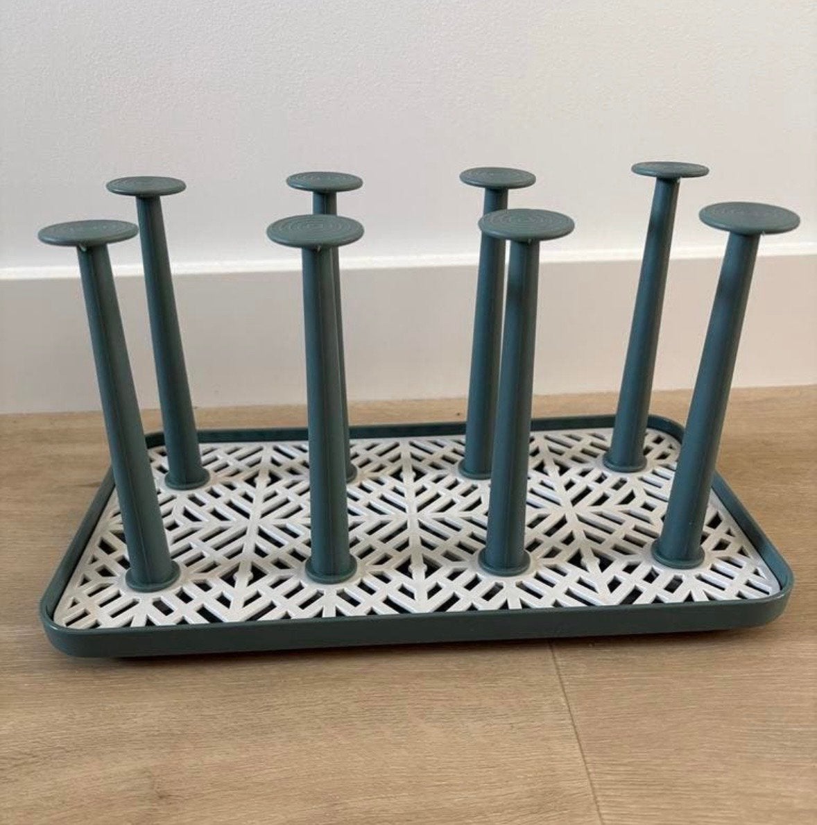 Compact uitdroogrek voor flessen en spenen - Nieuw!, Ophalen of Verzenden, Nieuw, Flessendroger