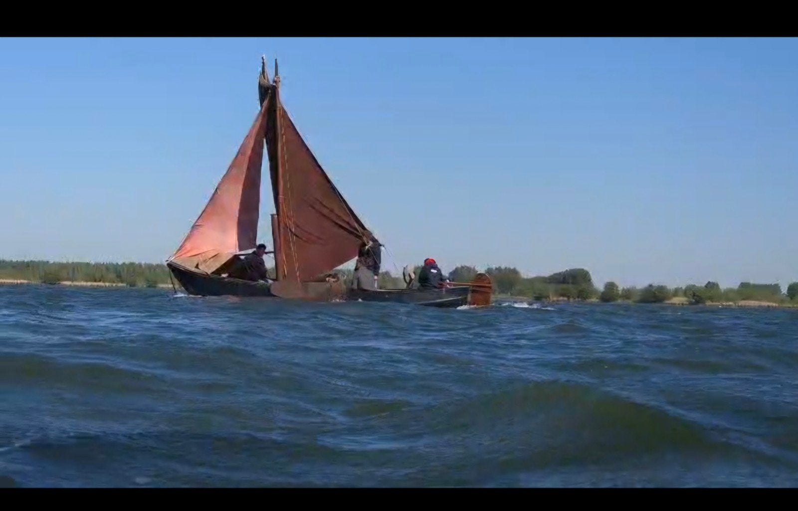 Zalmschouw ongeveer 7m met zeilen, Watersport en Boten, Ophalen, Gebruikt, Minder dan 15 m²