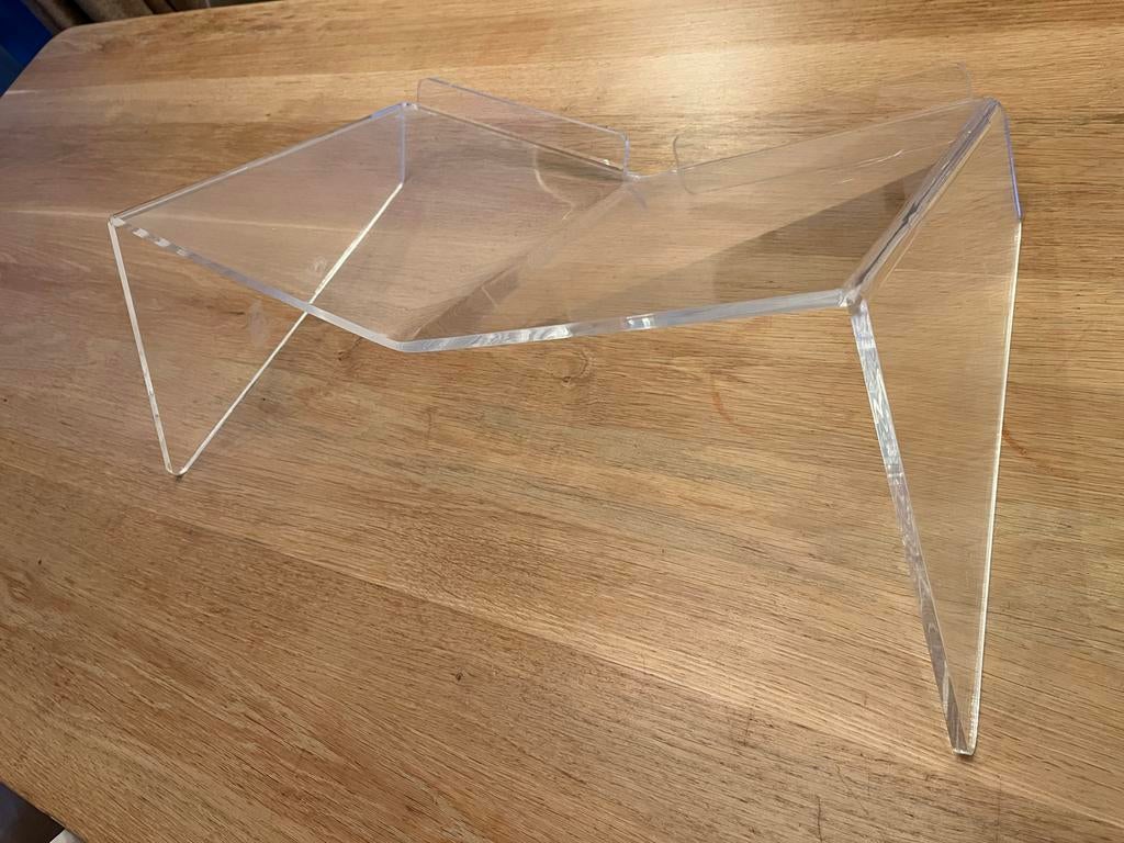 Transparante Boekenstandaard - Acryl Boekenhouder, Ophalen of Verzenden, Zo goed als nieuw