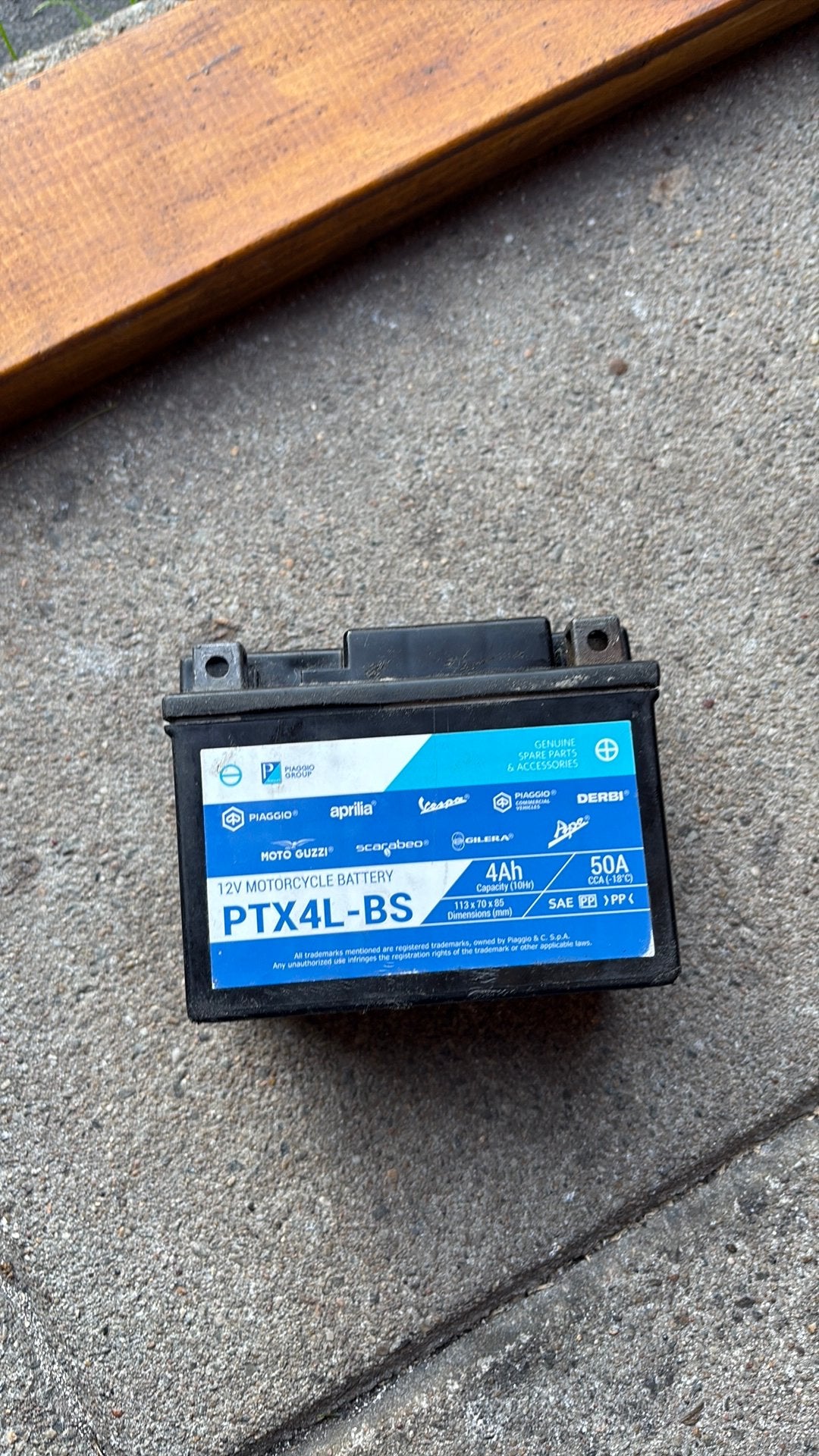 Piaggio zip accu, Ophalen of Verzenden, Zo goed als nieuw, Benzine, Zip