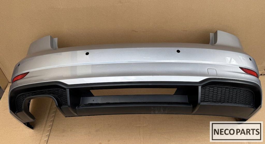 ACHTERBUMPER AUDI A3 8V 8V5 FACELIFT SEDAN S-LINE BUMPER, Gebruikt, -, Achter, -