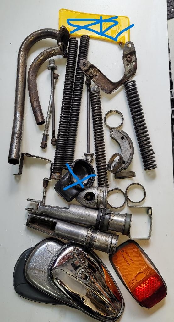 PUCH MS50/VS5/ MV50 onderdelen, Fietsen en Brommers, Brommeronderdelen | Puch, Verzenden, Gebruikt, Overige typen
