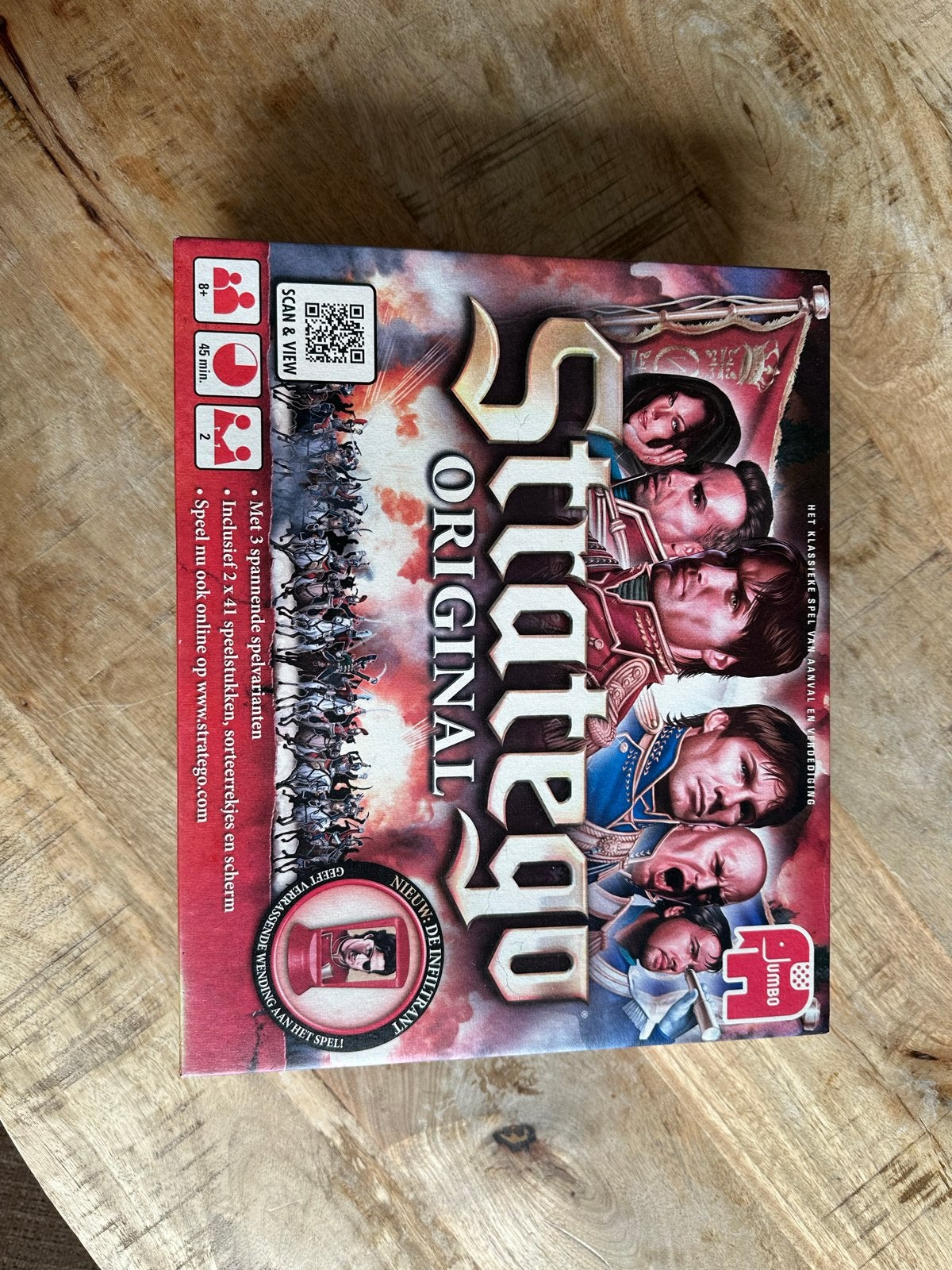 Originele Stratego set - Zo goed als nieuw, Een of twee spelers, Ophalen, Zo goed als nieuw