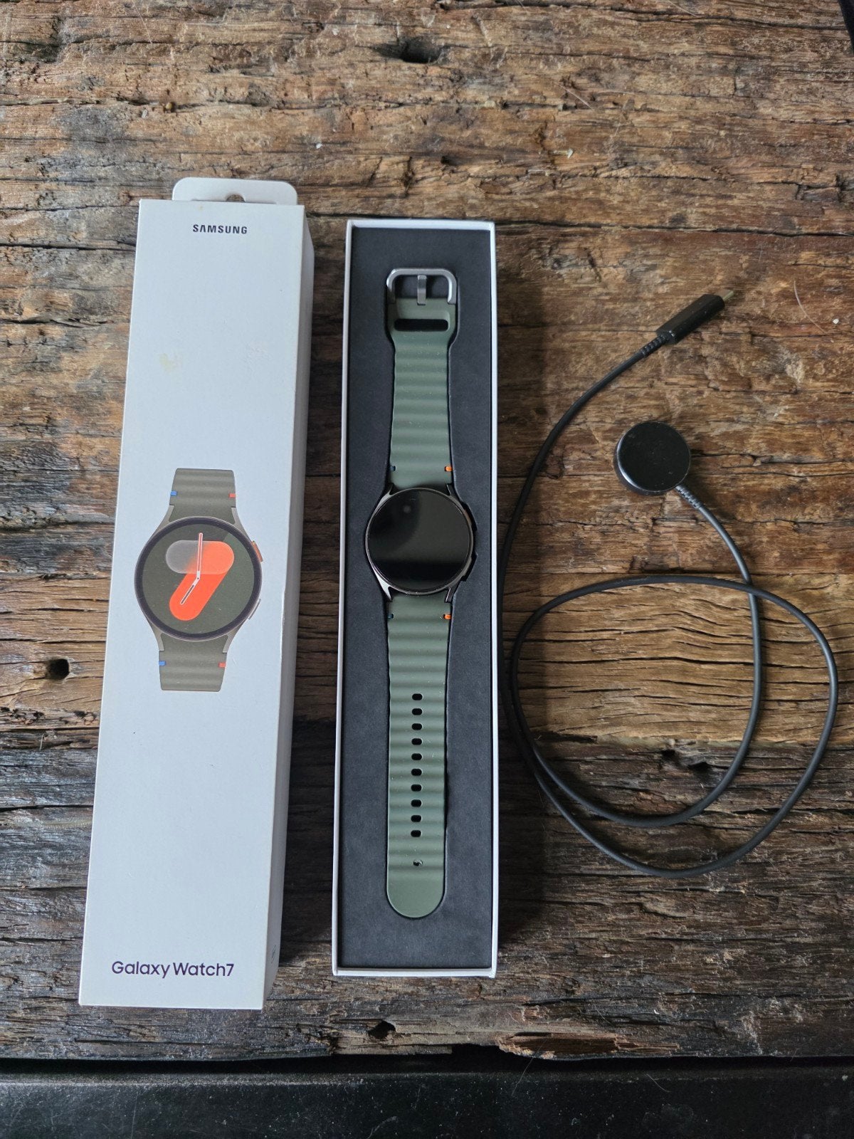 Samsung Galaxy watch 7, Ophalen of Verzenden, Zo goed als nieuw, Groen, Android