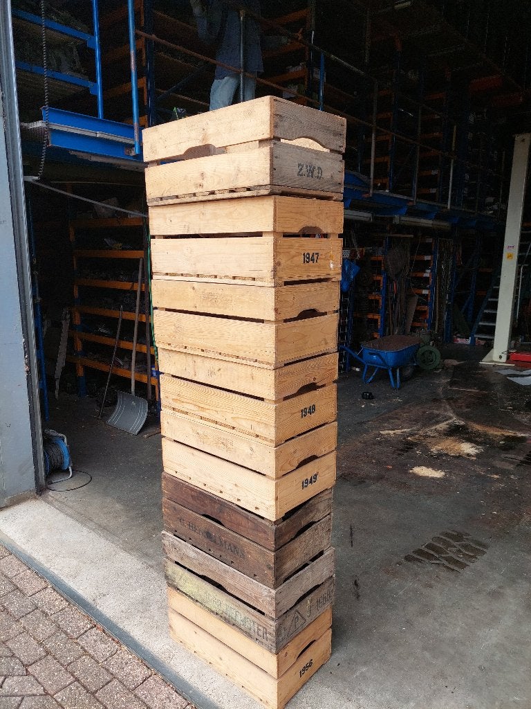 Houten veilingkratten, Ophalen, Overige materialen, Minder dan 50 cm, Gebruikt