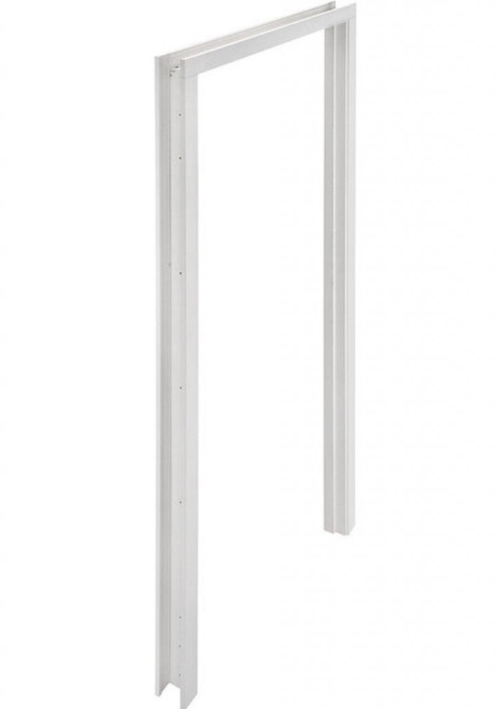 NIEUW! Houten binnendeur kozijnen wit/zwart, Deurkozijn, Niet ingevuld, Nieuw, Ophalen of Verzenden