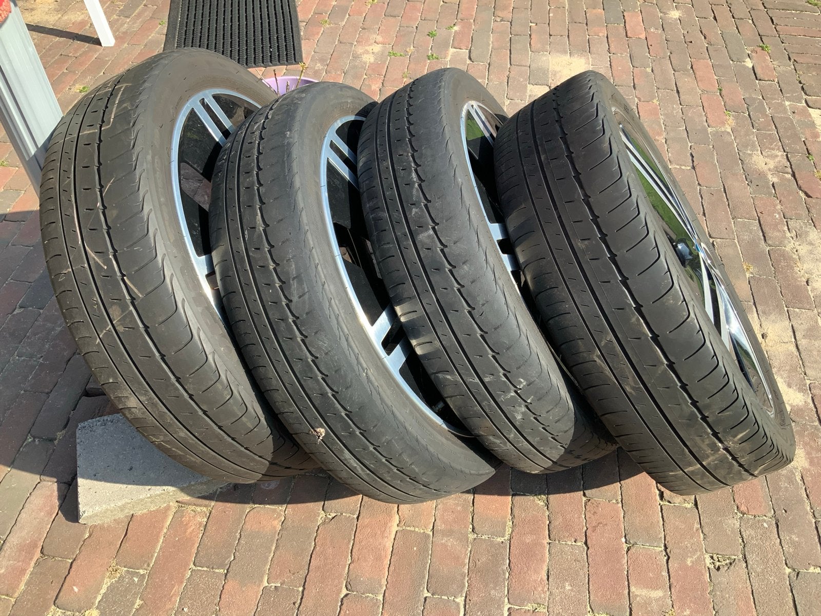 Originele BMW 20” i3/i3S wielen met Bridgestone zomerbanden, Ophalen of Verzenden, Zo goed als nieuw