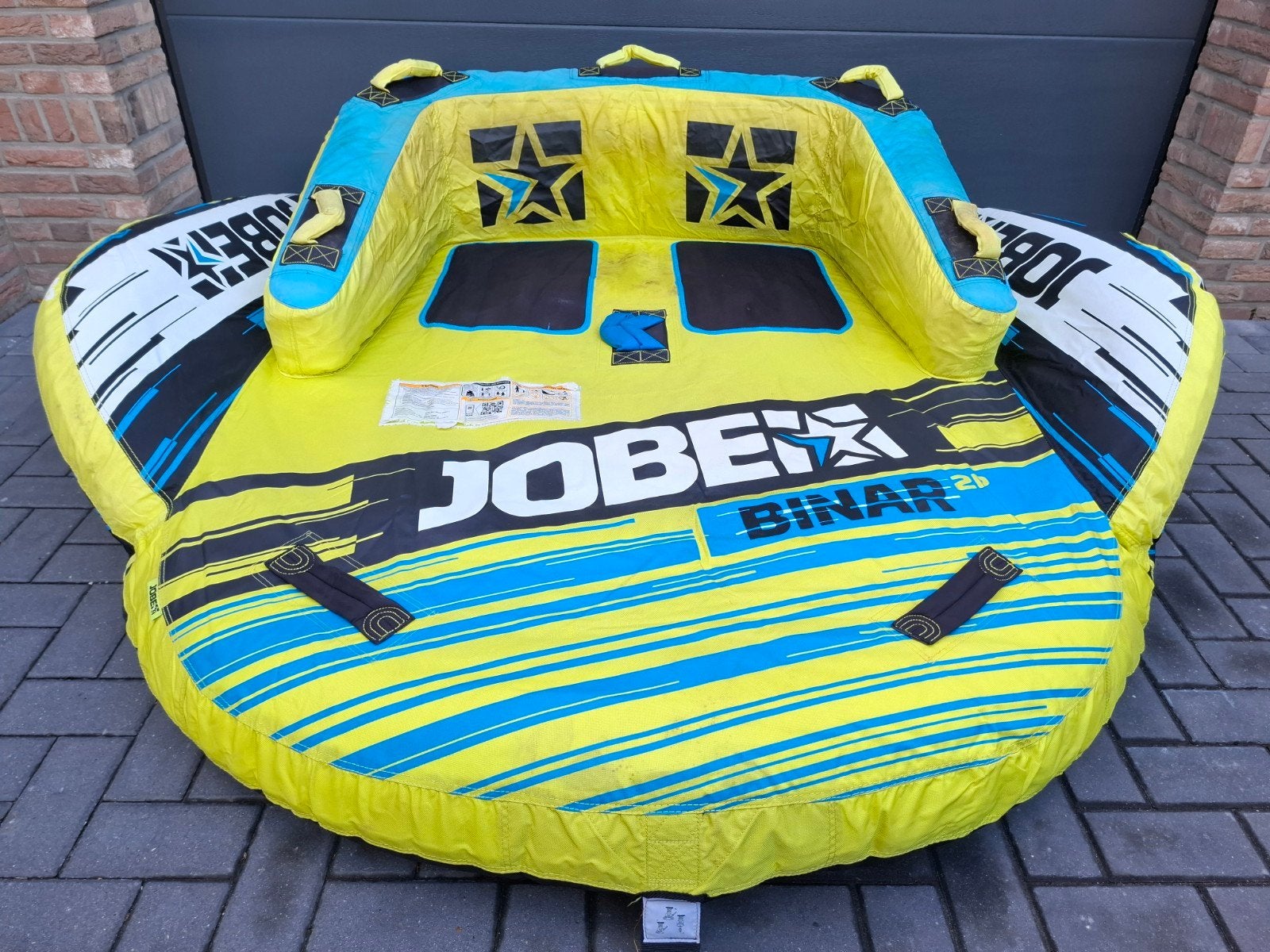 Jobe Binar Funtube 2 persoons, Watersport en Boten, Ophalen, Gebruikt, Funband of Funtube