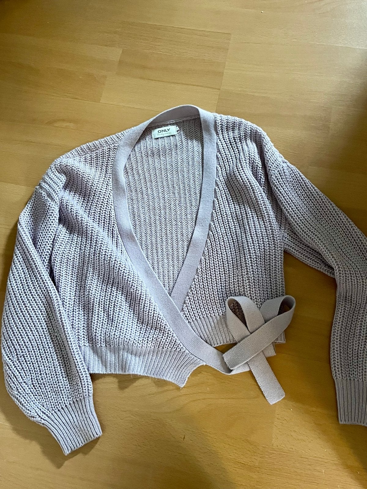 ONLY wikkelvestje lila maat S, Kleding | Dames, Truien en Vesten, Ophalen of Verzenden, Zo goed als nieuw, Maat 36 (S), Paars