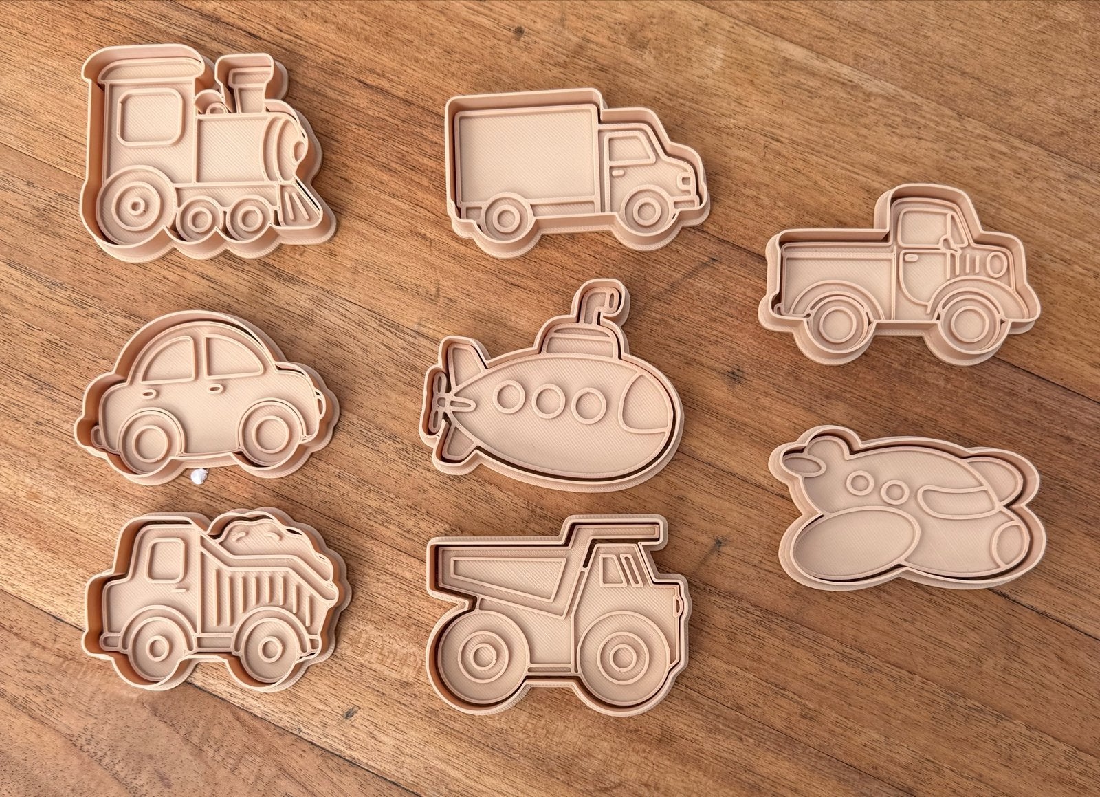 Voertuig Uitstekers Set - Trein, Auto, Vrachtwagen, Duikboot, Ophalen of Verzenden, Nieuw, Jongen of Meisje