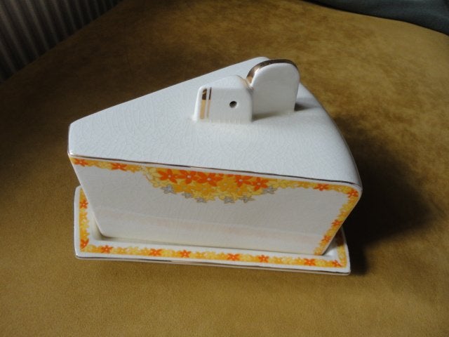 Oude Kaas-stolp Mosa Plateel., Antiek en Kunst, Antiek | Keramiek en Aardewerk, Ophalen of Verzenden