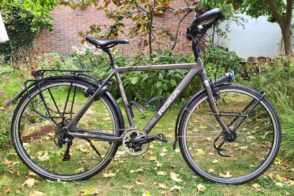 KOGA Traveller 54 cm – Trekkingfiets – Magura – Deore LX, Ophalen, 28 inch, Gebruikt, Velgrem