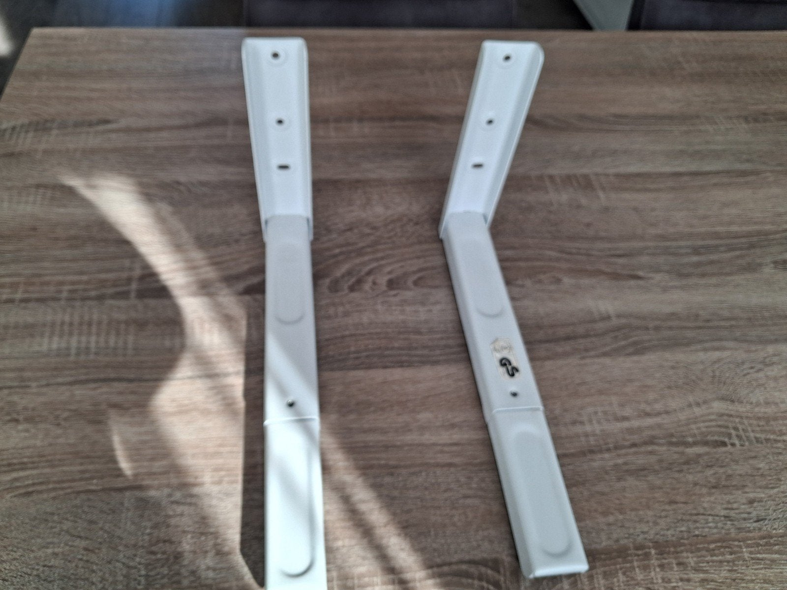 verstelbare muurbeugels voor magnetron of oven., Ophalen, Gebruikt