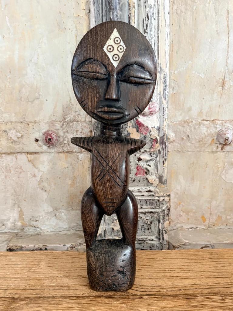 Akuaba Ashanti vruchtbaarheid poppetje, Antiek en Kunst, Ophalen of Verzenden