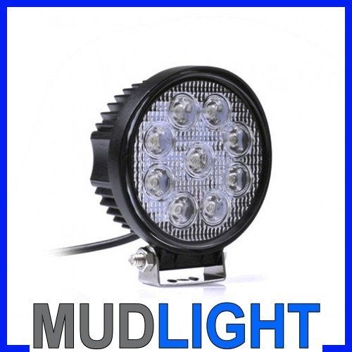 27 watt 27w led werklamp werklicht 12v 24v rond of vierkant, Verzenden, Nieuw, Overige merken, Verlichting