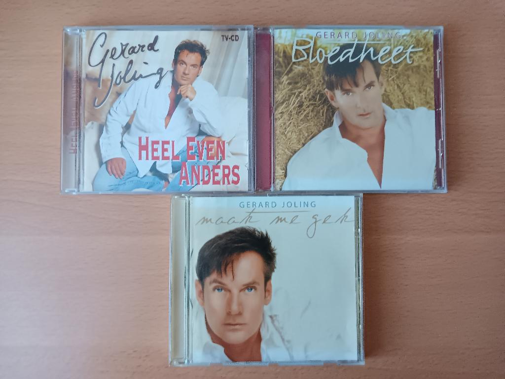 3 prachtige originele cd's van Gerard Joling, Ophalen, Gebruikt, Levenslied of Smartlap