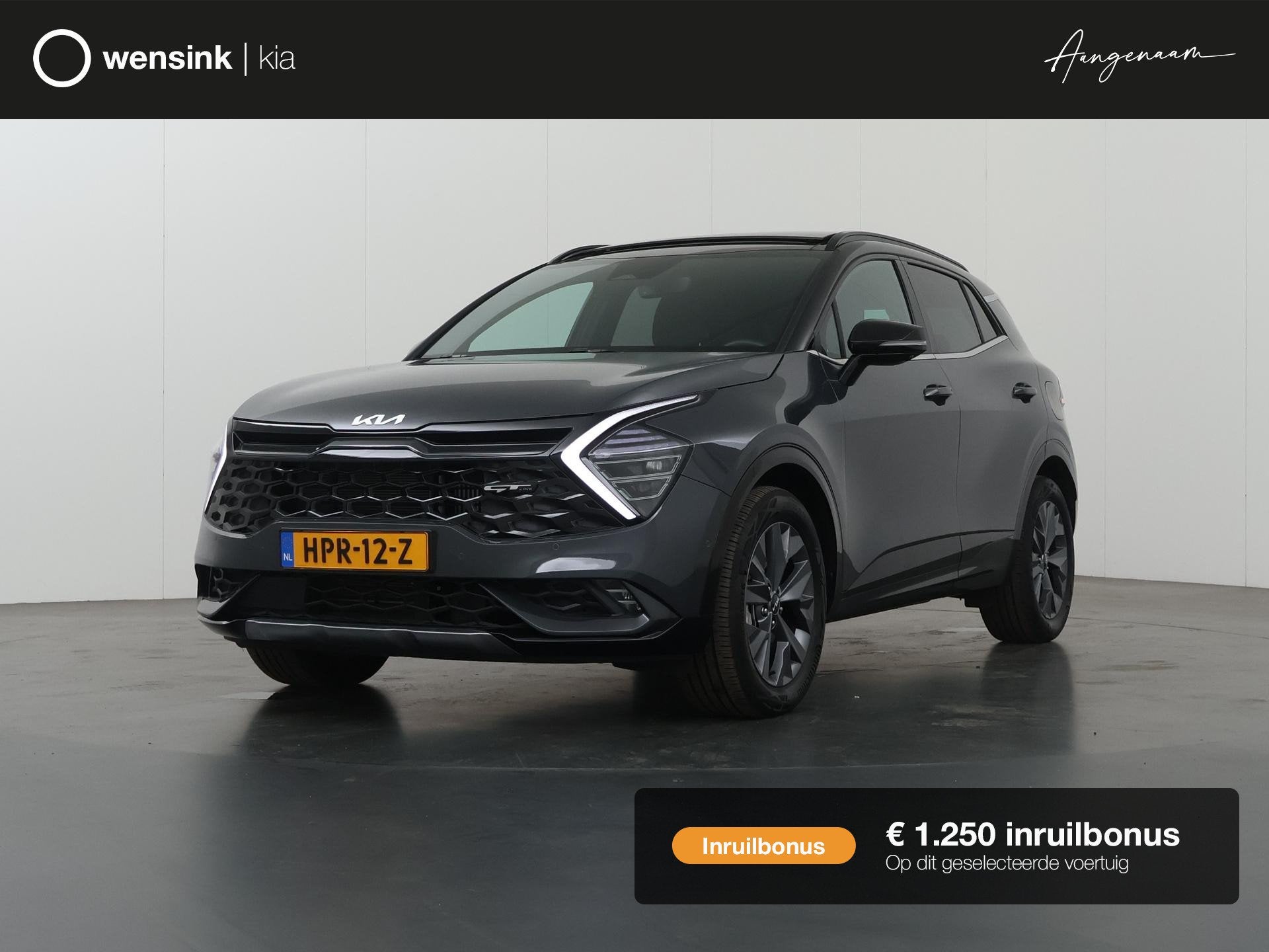 Kia Sportage 1.6 T-GDi Hybrid GT-PlusLine | Panoramadak | Ha, Auto's, Kia, Gebruikt, Euro 6, 4 cilinders, 1360 kg