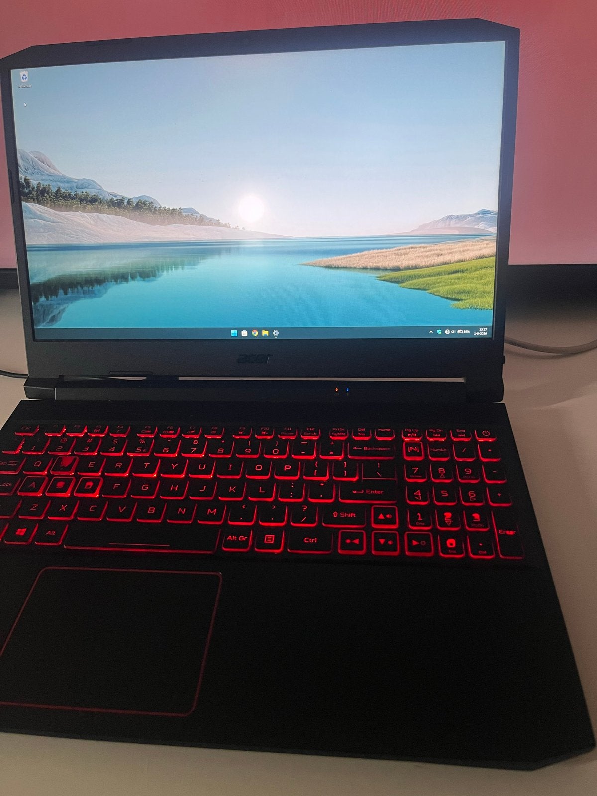 Acer Nitro 5 Gaming Laptop, Computers en Software, Windows Laptops, Zo goed als nieuw, 15 inch, SSD, 2 tot 3 Ghz, 8 GB, Qwerty