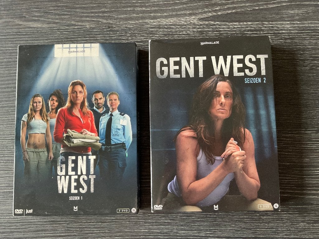 DVD’s Gent West seizoen 1 en 2 compleet, Vanaf 16 jaar, Ophalen of Verzenden, Zo goed als nieuw