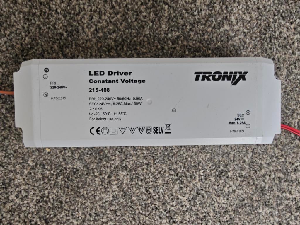 LED Power supply | 24V | 150W, Ophalen of Verzenden
