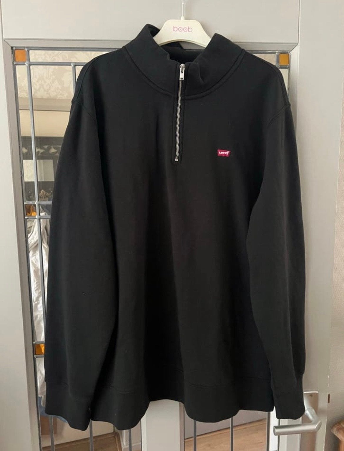 Levi's , Zwarte Trui, Ophalen of Verzenden, Zo goed als nieuw, Overige maten, Zwart