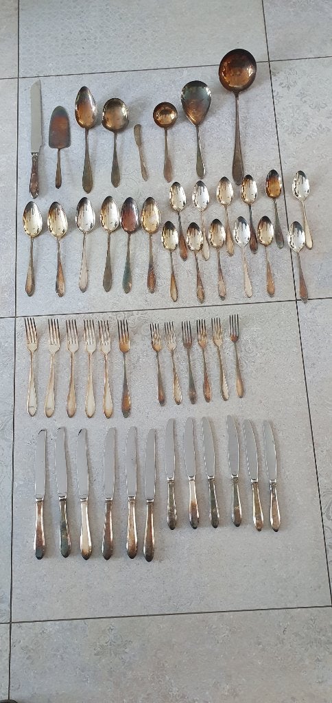62 delig gero 100 puntfilet bestek, Ophalen of Verzenden