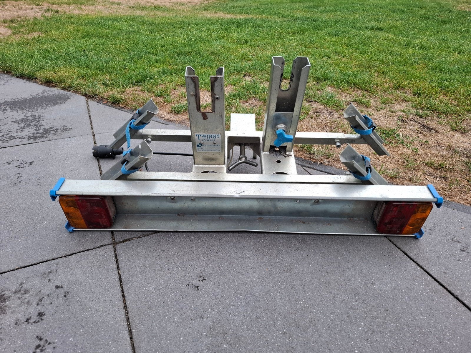 te koop fietsendrager Twinny load, Ophalen, 2 fietsen, Gebruikt, Trekhaakdrager