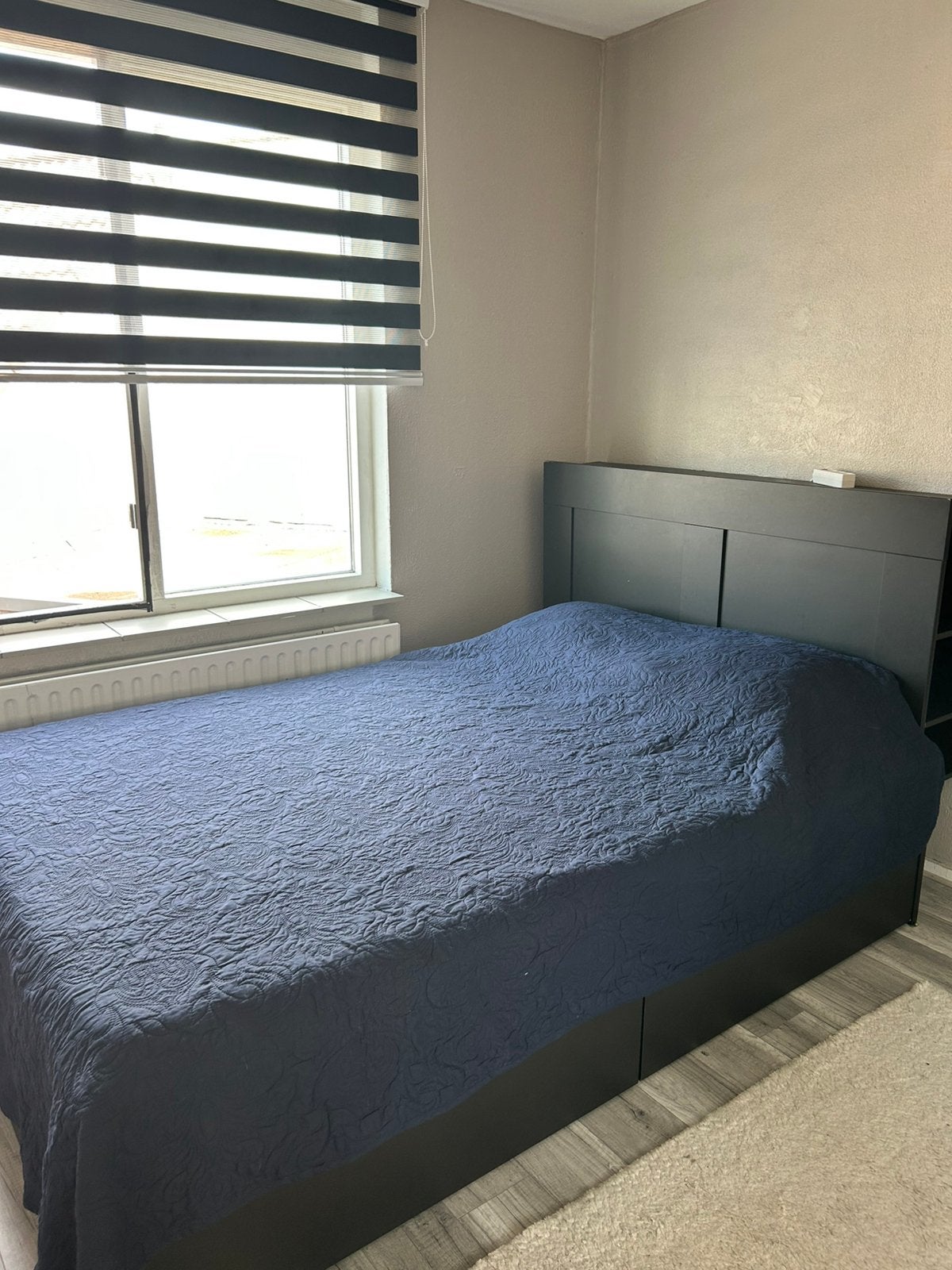 Ikea tweepersoonsbed, Ophalen, Zo goed als nieuw, Tweepersoons, 140 cm