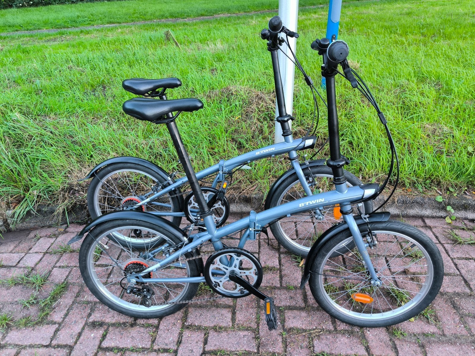 2 Btwin tilt 120 vouwfietsen in goede staat, Fietsen en Brommers, 20 inch of meer, Versnellingen, Ophalen of Verzenden, Zo goed als nieuw