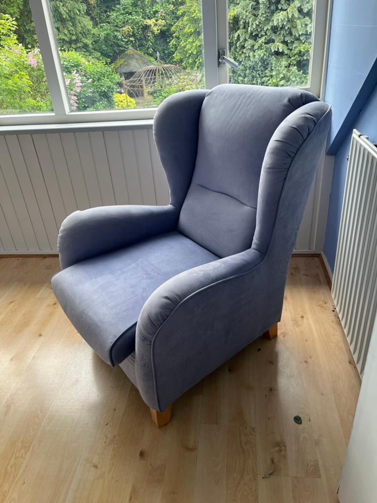 Gratis af te halen!, Huis en Inrichting, Fauteuils, Ophalen, Gebruikt, 75 tot 100 cm, Stof
