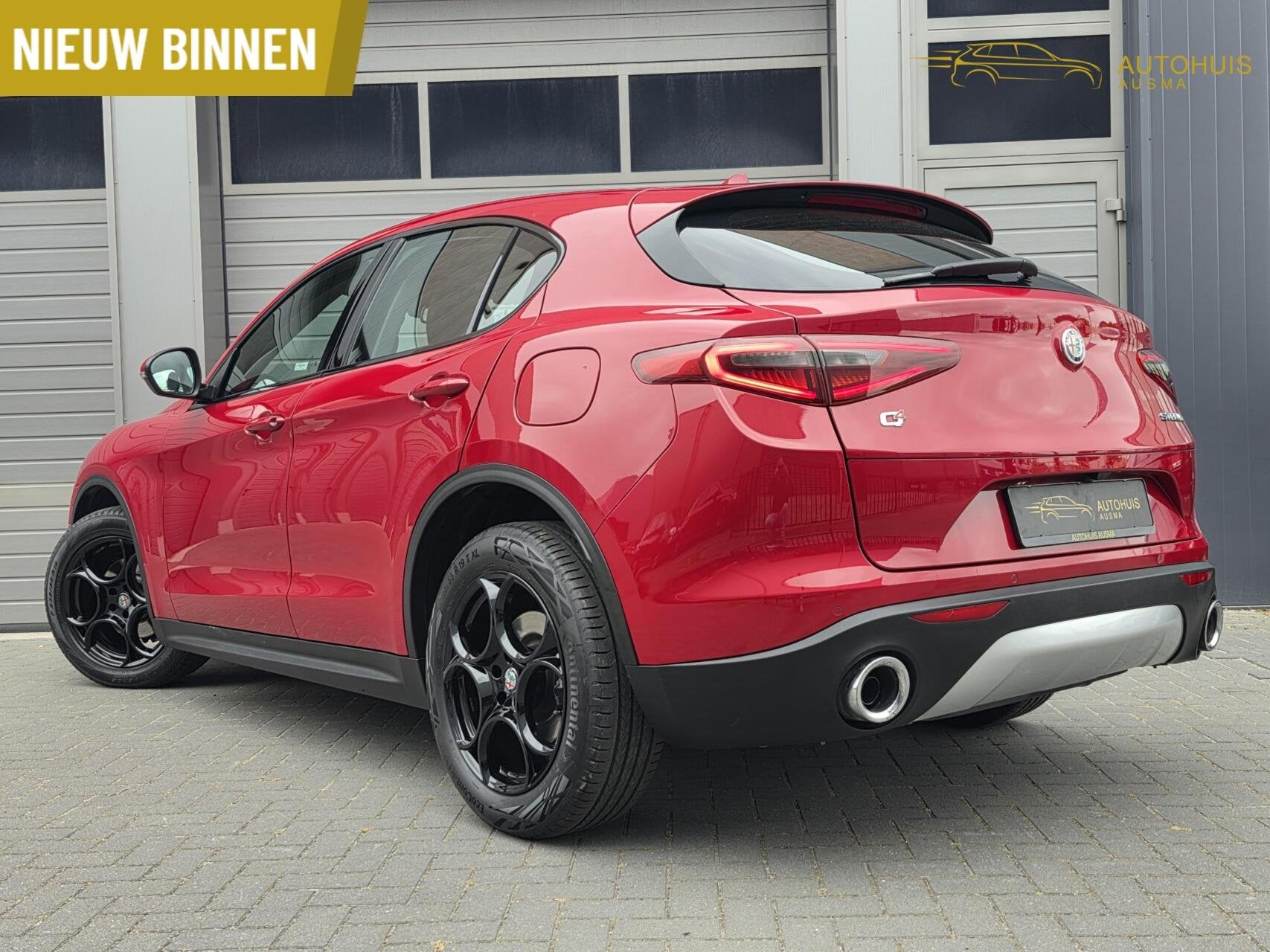 Alfa Romeo Stelvio 2.0 T AWD Super 280PK/Led/Keyless/Camara/, Auto's, Automaat, 4 cilinders, Met garantie (alle), Bedrijf