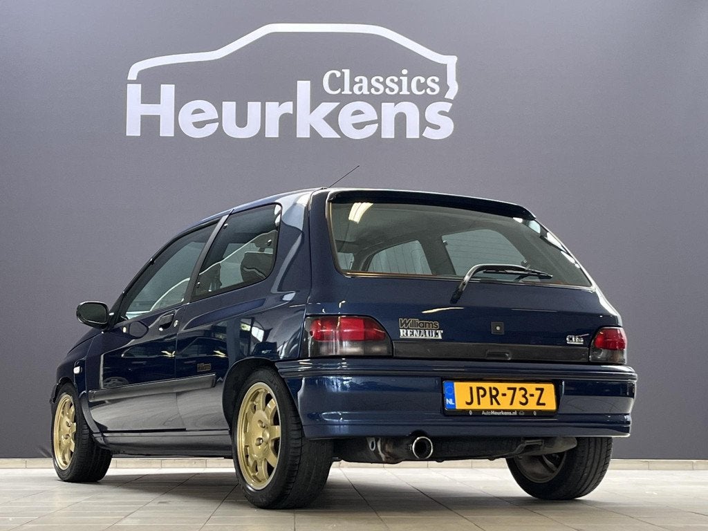 Renault Clio 2.0-16V Williams, Auto's, 1998 cc, Stof, Bedrijf, Handgeschakeld