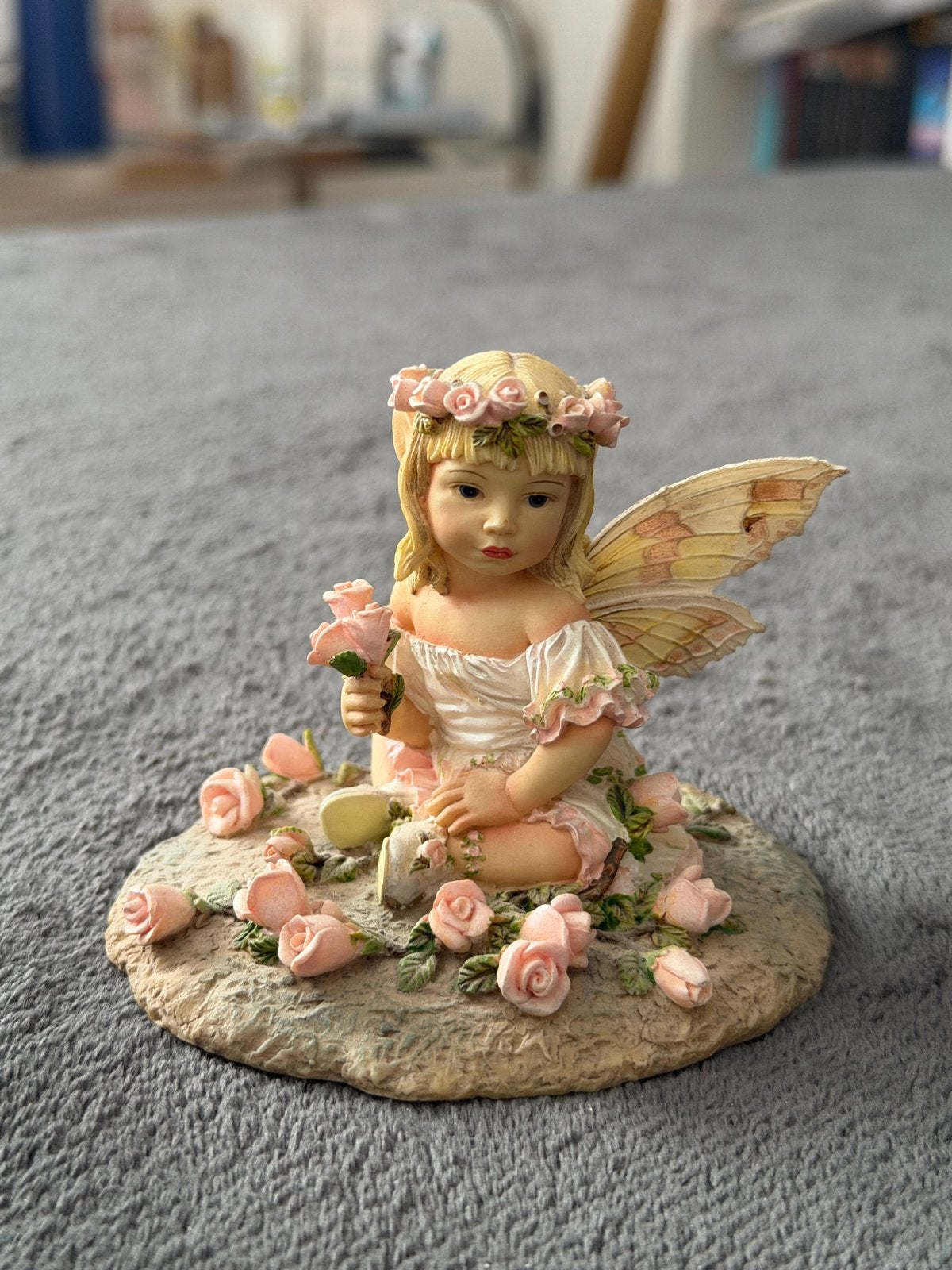 Cristine Haworth Baby Rosebud Beeldje - Limited Edition, Ophalen, Zo goed als nieuw, Fantasy