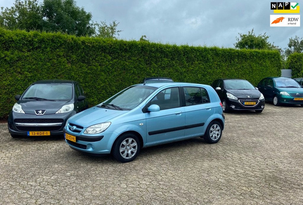 Hyundai Getz APK NIEUW 5 DEURS GOED RIJDEND, Auto's, Hyundai, Voorwielaandrijving, 450 kg, Gebruikt, 31 €/maand