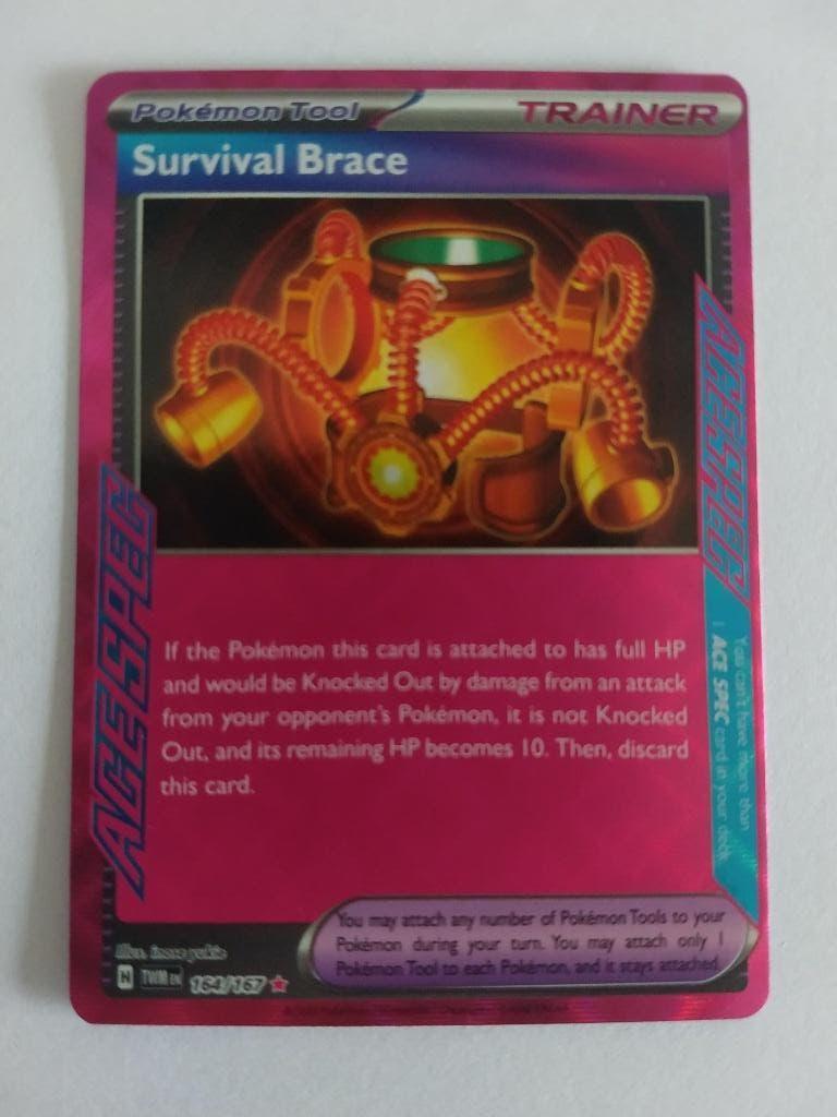 Survival Brace 164/167 (Twilight Masquerade), Ophalen of Verzenden, Zo goed als nieuw, Losse kaart