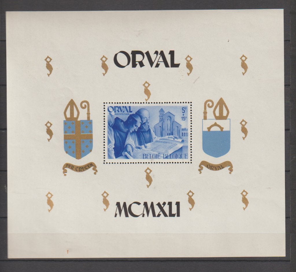 Belgie blok 11 en 12 postfris Orval, Ophalen of Verzenden, Postfris