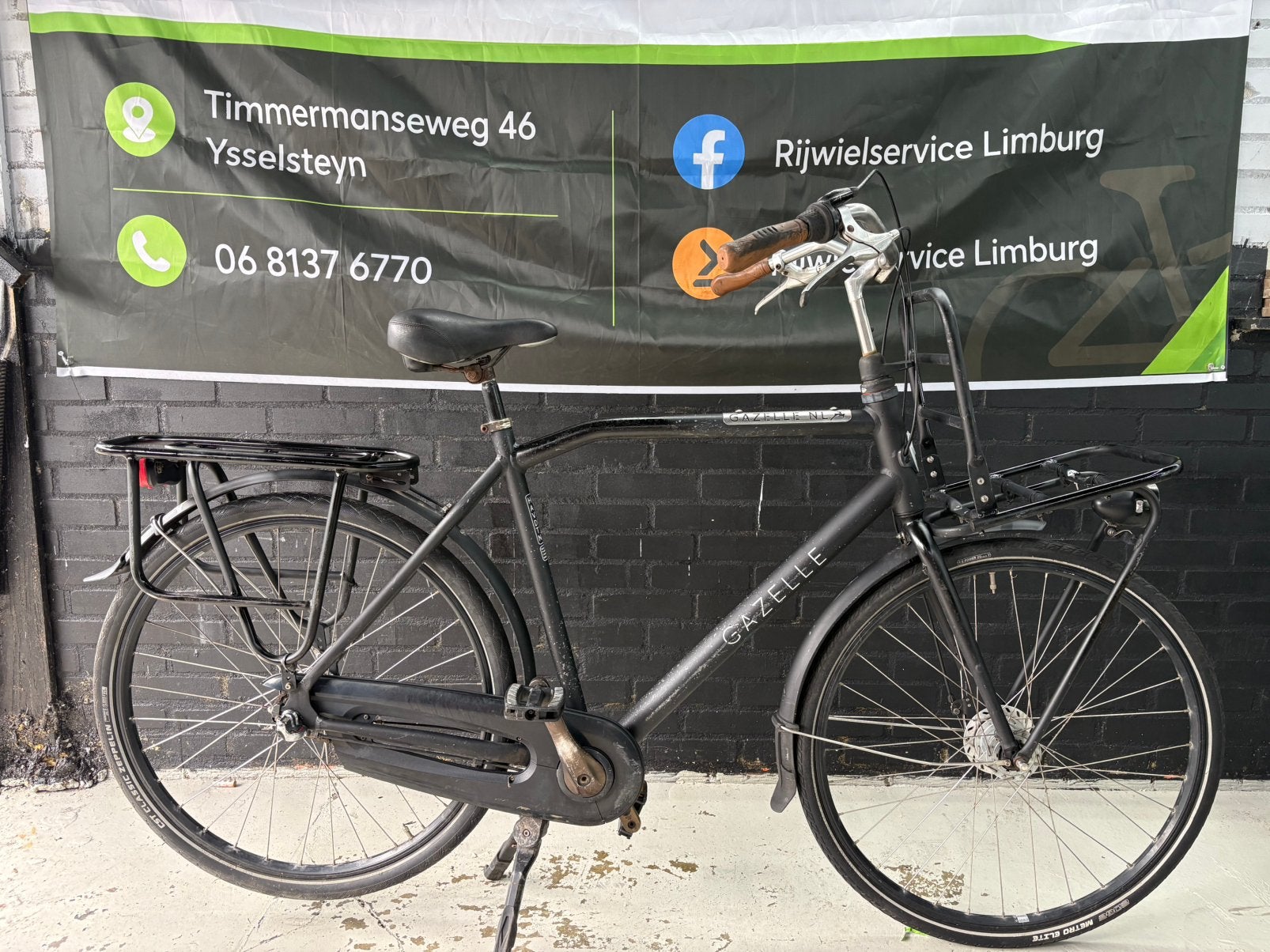 Gazelle Herenfiets, Ophalen, Gebruikt, Gazelle, Versnellingen