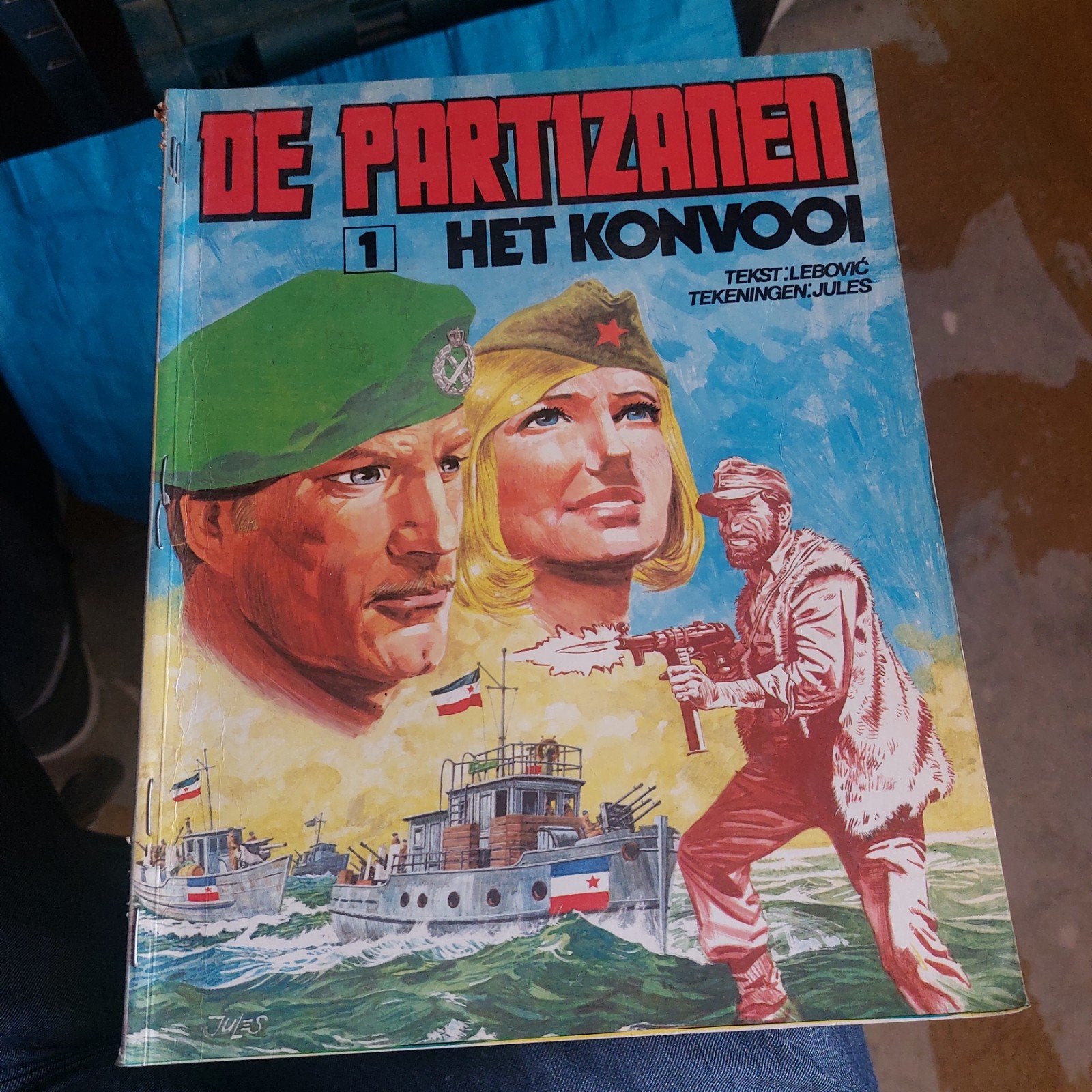 De Partizanen 1: Het Konvooi - Eppo reeks stripboek, Ophalen of Verzenden