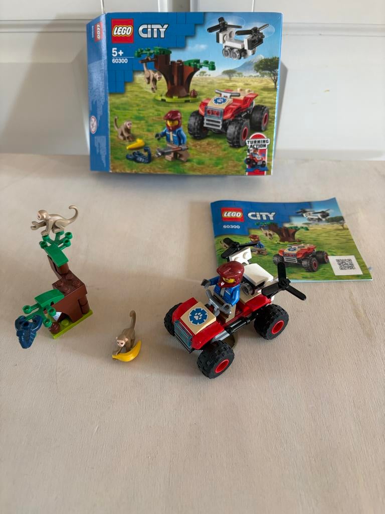 Lego City 60300 wilde dieren reddingsactie / wildlife rescue, Ophalen, Zo goed als nieuw, Complete set, Lego