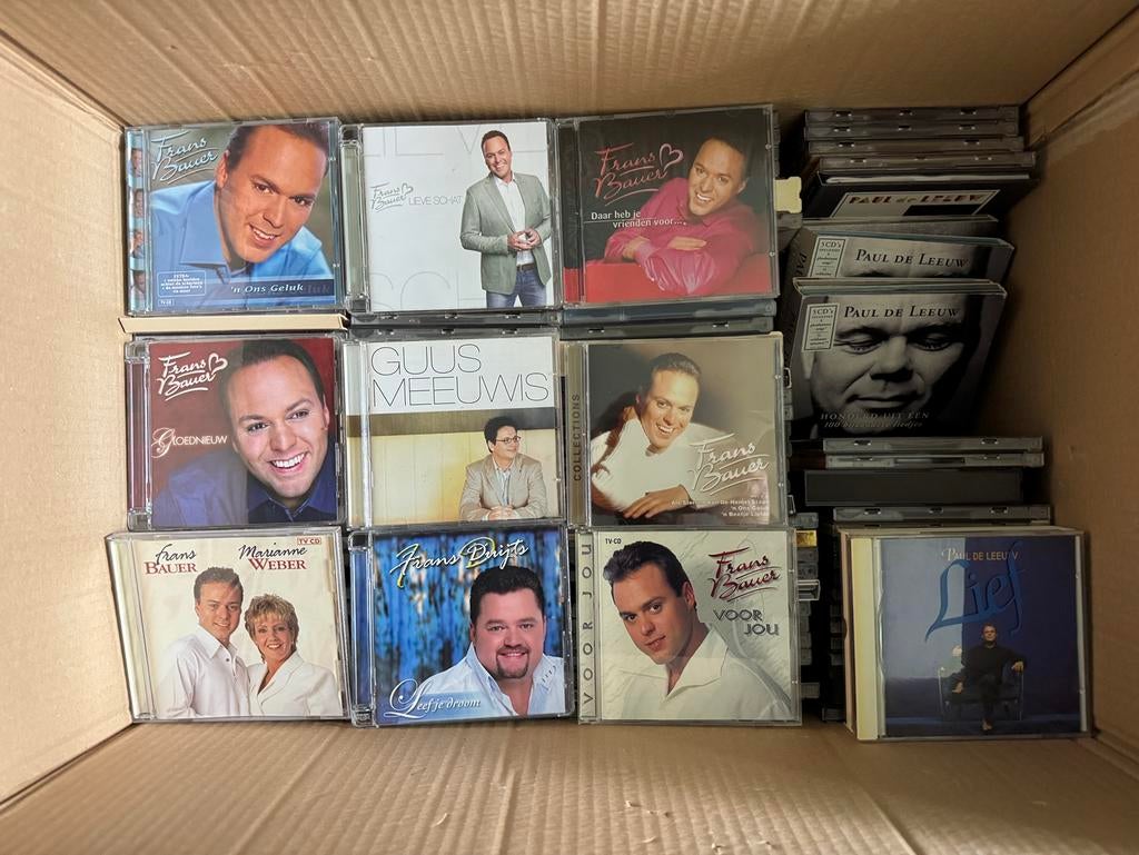 Grote collectie CD’s ongeveer 400 st, Ophalen, Gebruikt