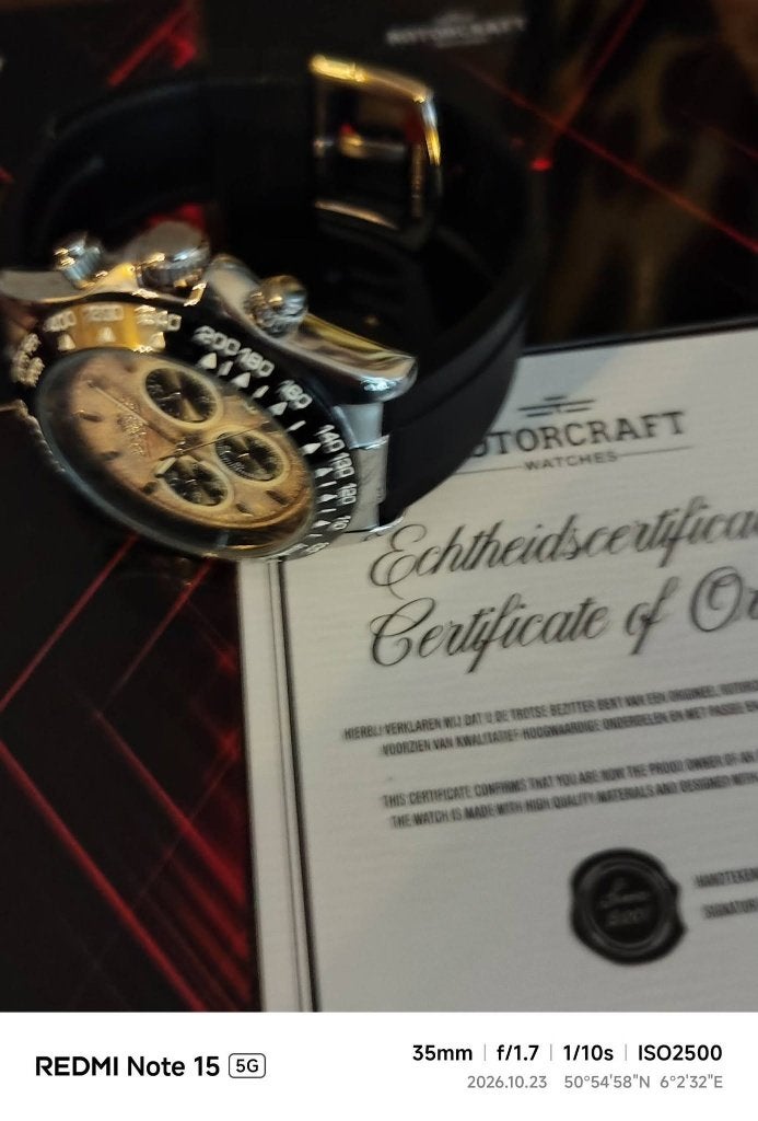 Rotorcraft Cargo RC2707 Limited Edition Horloge NIEUW in Box, Rotorcraft, Nieuw, Ophalen of Verzenden, Waterdicht