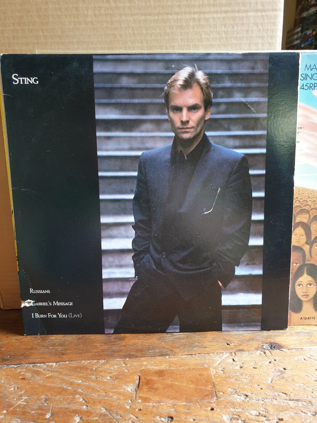 Sting - Russians, maxi single (M1), Ophalen of Verzenden, Gebruikt, 12 inch, Overige typen