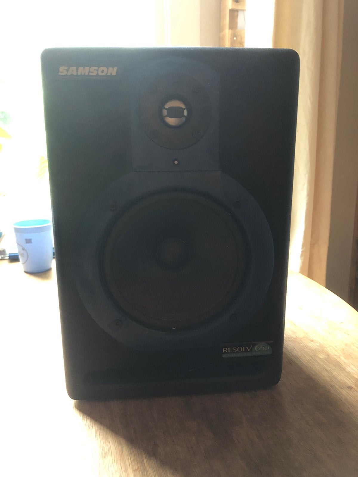 Monitorspeaker Samson Resolv65A, Ophalen of Verzenden, Gebruikt, Minder dan 500 watt, Monitor(versterker)