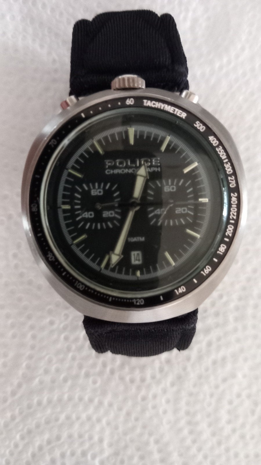 Police quartz heren, Ophalen