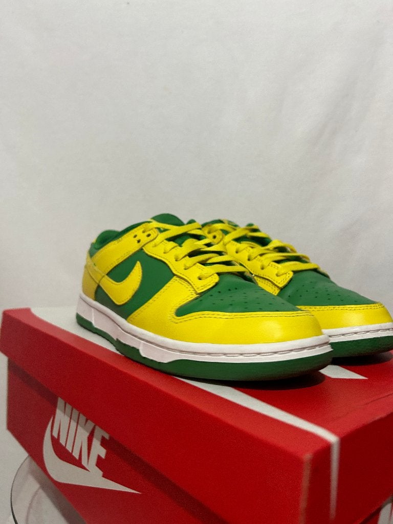 ALS NIEUW! Maat 41 - Nike Dunk Low Reverse Brazil, Overige kleuren, Verzenden, Nike, Nike
