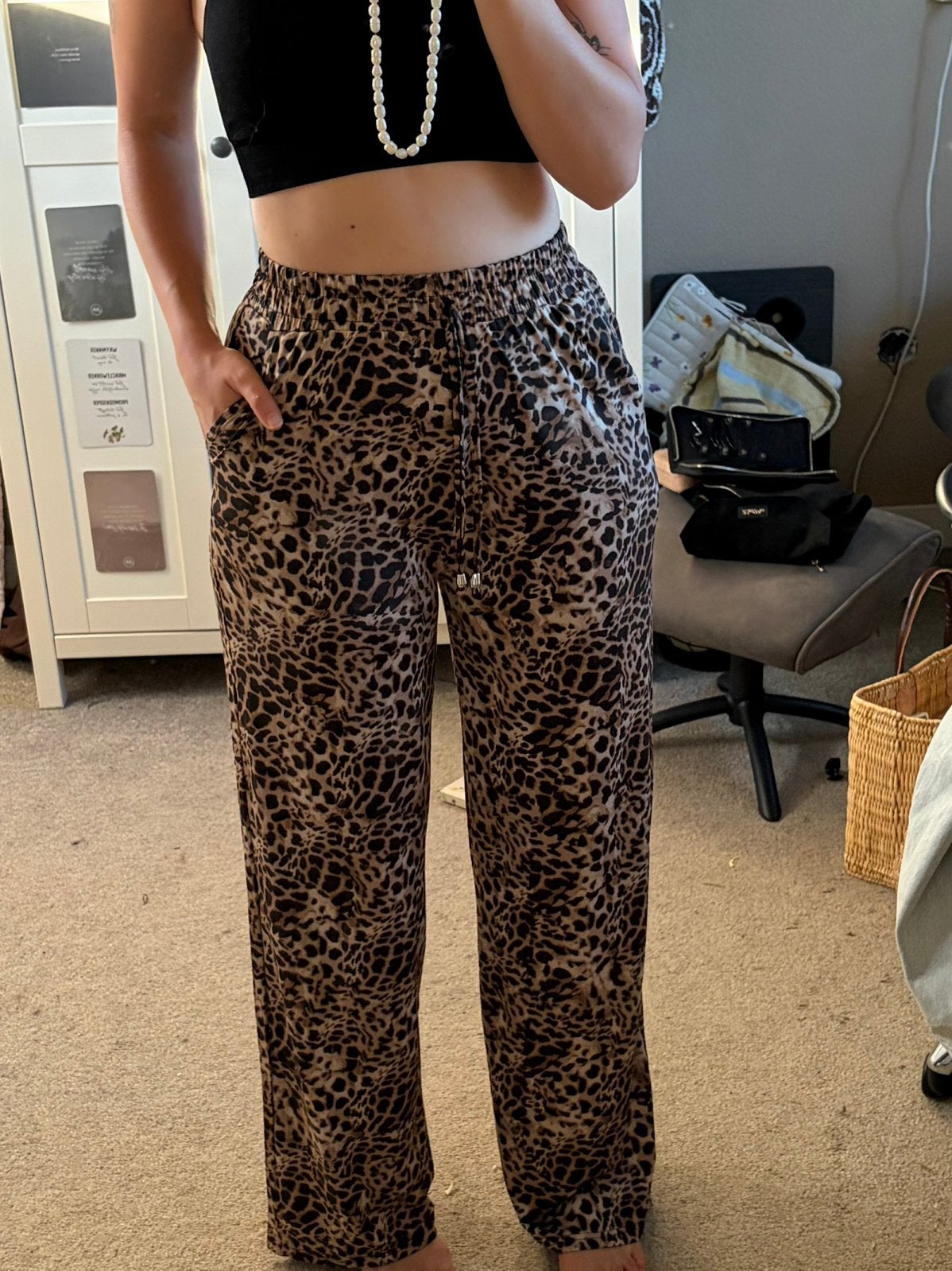 Pantalon, Maat 38/40 (M), Bruin, Ophalen of Verzenden, Zo goed als nieuw