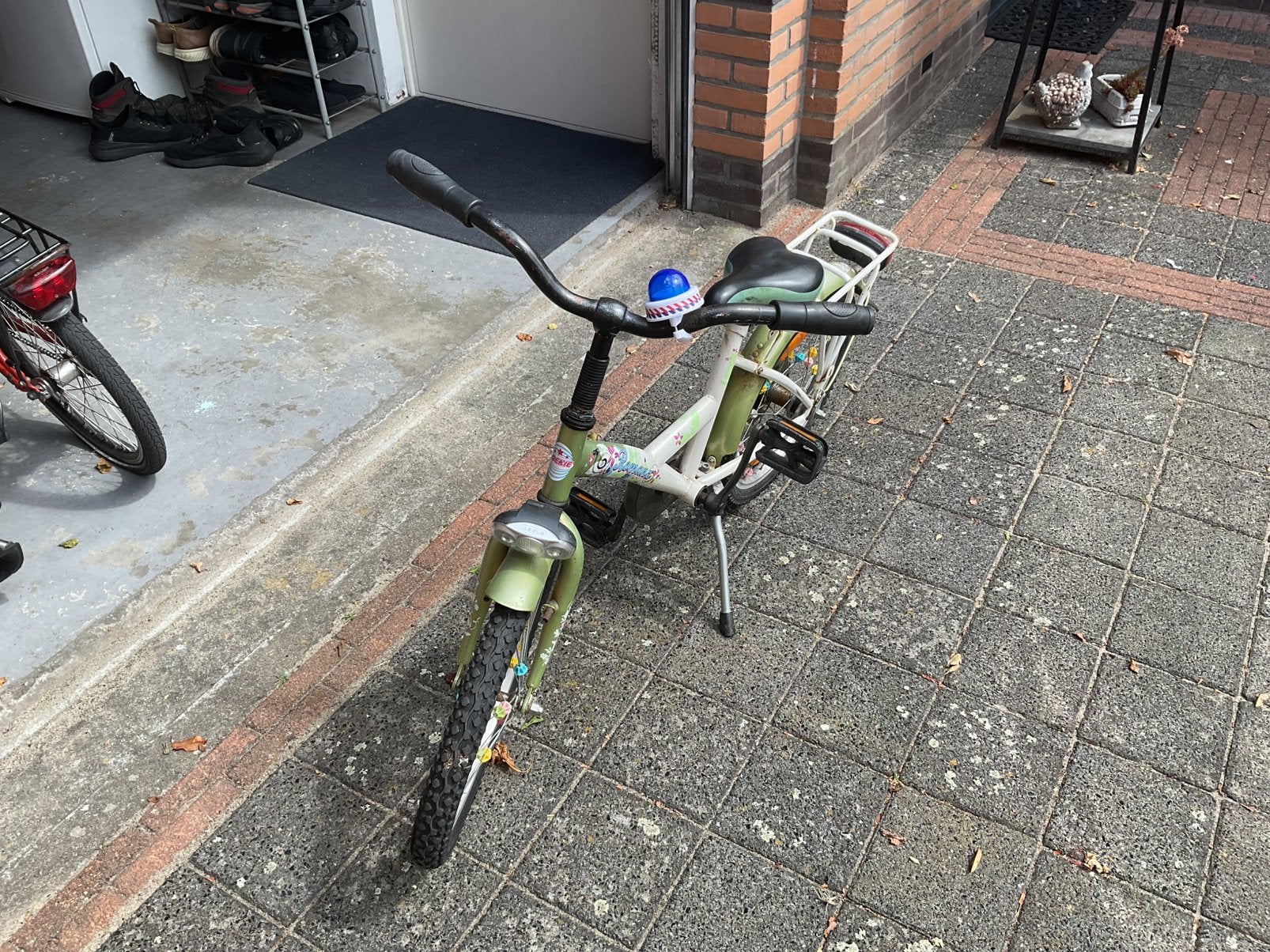 Kinderfiets 16inch, Fietsen en Brommers, Minder dan 10 versnellingen, Minder dan 49 cm, Ophalen of Verzenden, Zo goed als nieuw