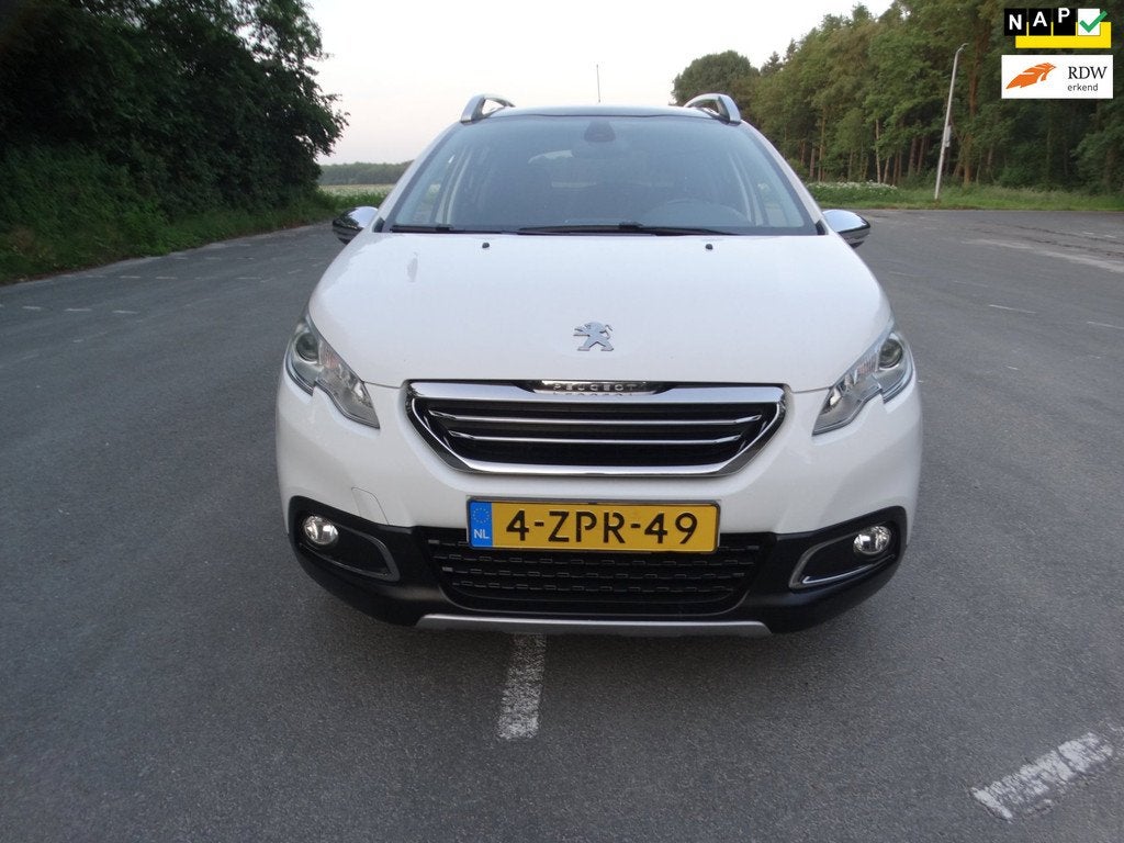 Peugeot 2008 1.2 PureTech Crossway, Auto's, Euro 5, Parkeersensor, Wit, Origineel Nederlands