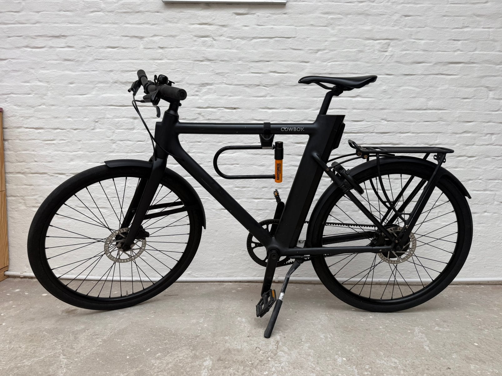 Cowboy 3 electrische fiets, Minder dan 10 versnellingen, Zo goed als nieuw, 53 tot 57 cm, Ophalen