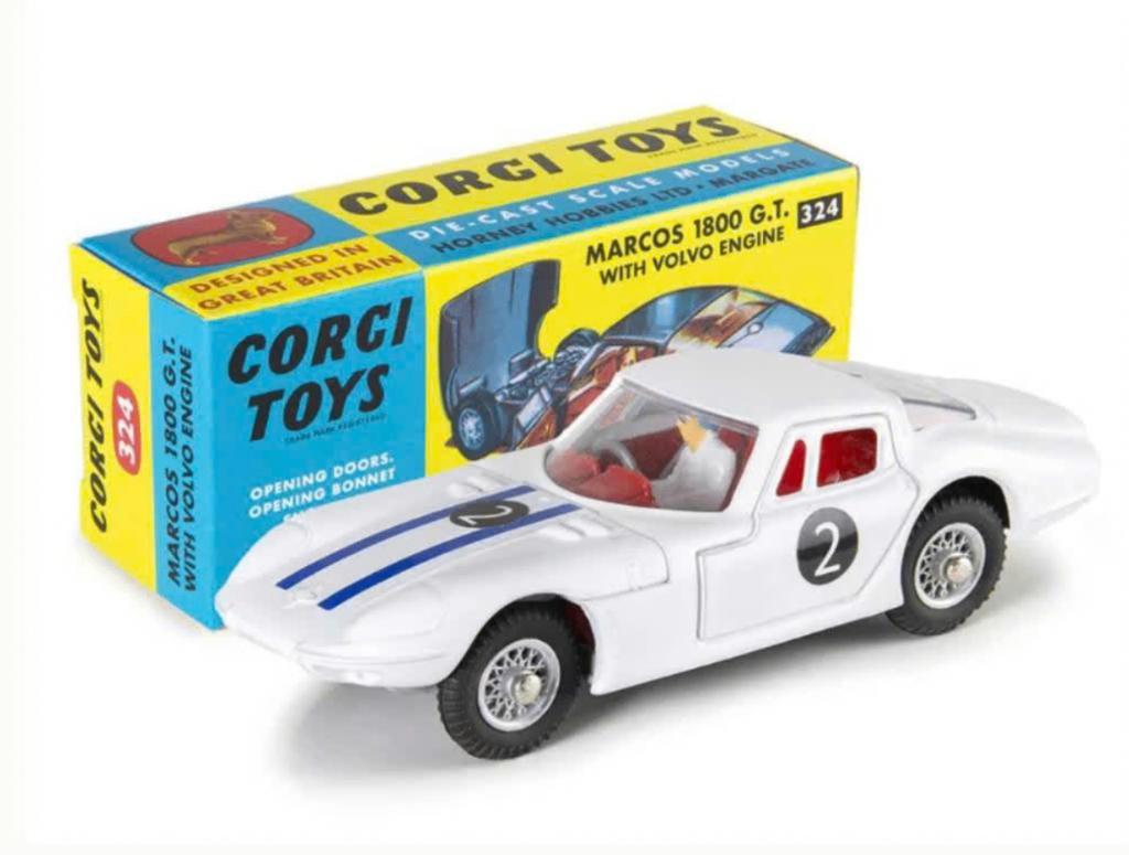 Marcos 1800 G.T. Volvo motor Corgi - NEW 1/43 ref. 324